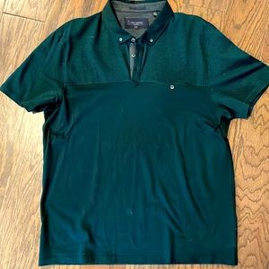 Dark Green Ted Baker London Polo